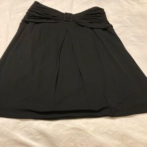 MISSONI couture black Rauched buckle skirt